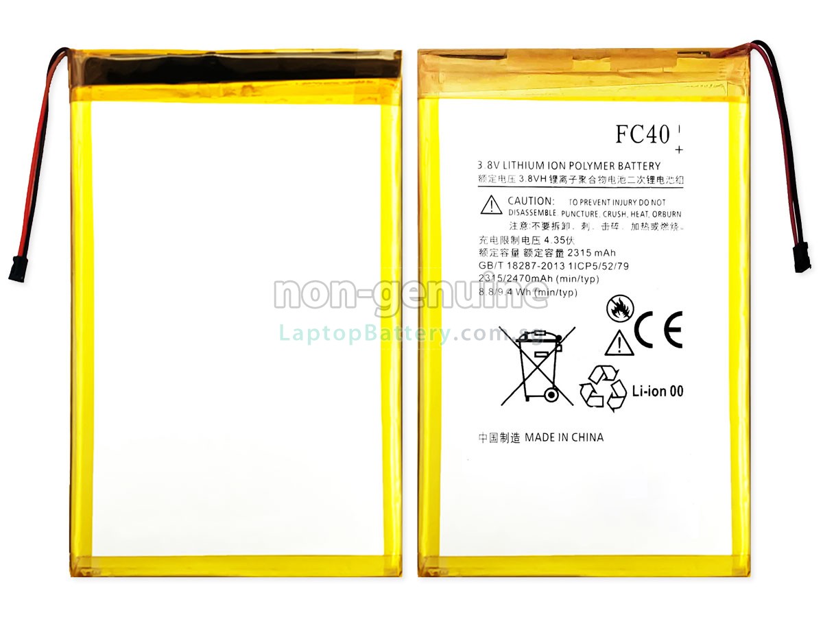 replacement Motorola FC40 battery