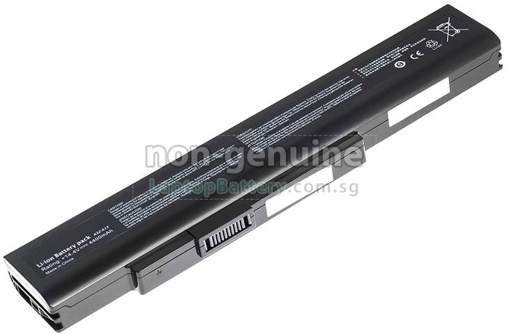 Battery for MSI AKOYA P6637 laptop