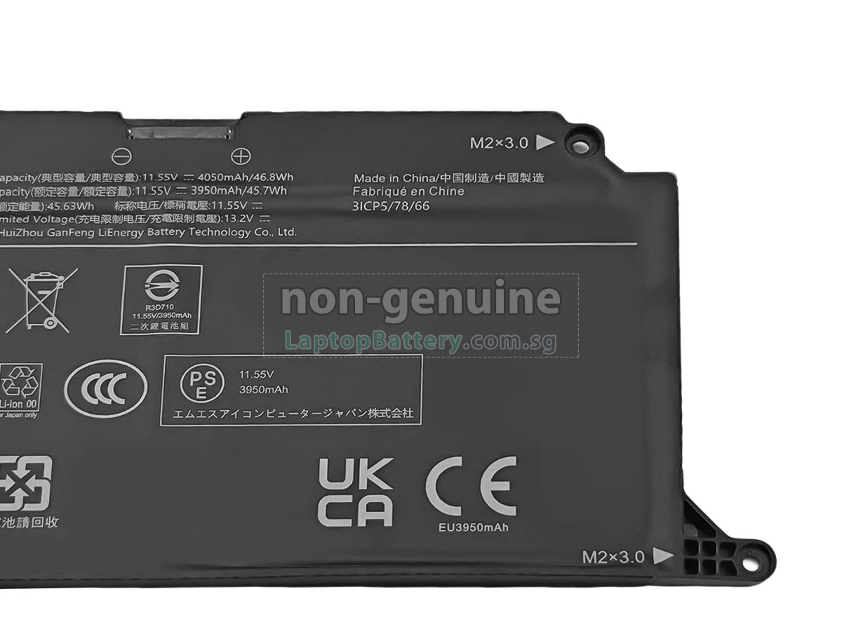 replacement MSI BTY-M4B battery