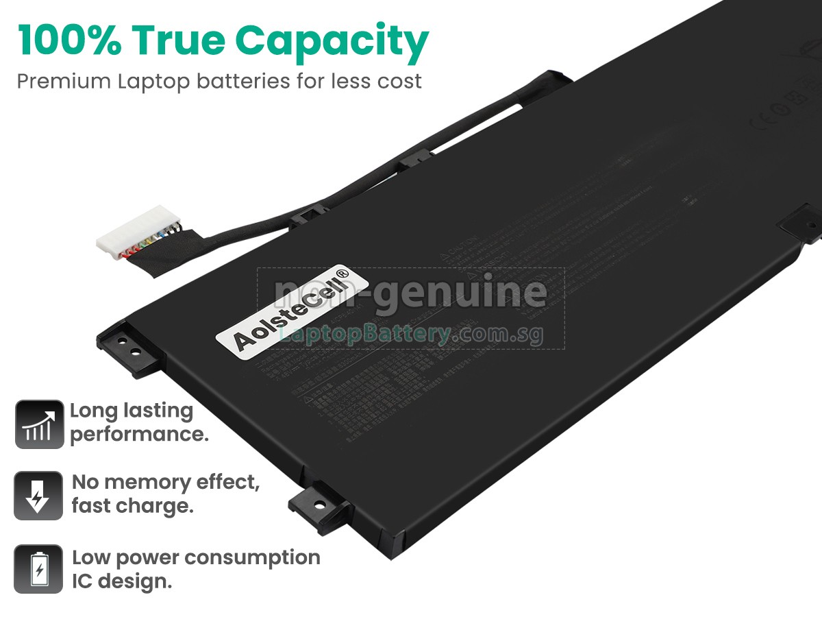 replacement MSI BTY-M58 battery