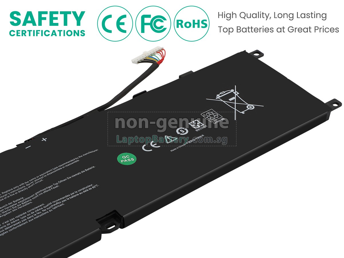 replacement MSI STEALTH GS77 12UHS-050AU battery
