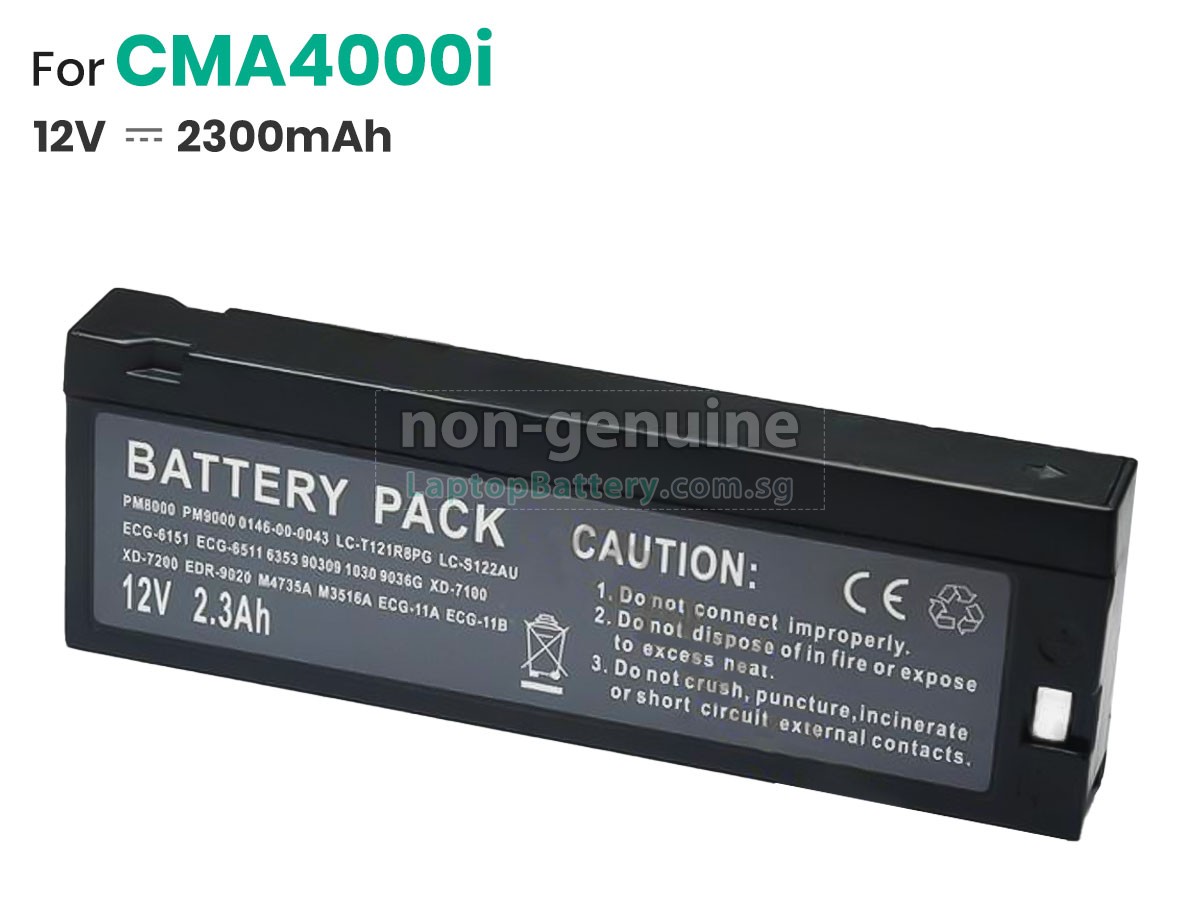 replacement Nettest CMA4000I battery