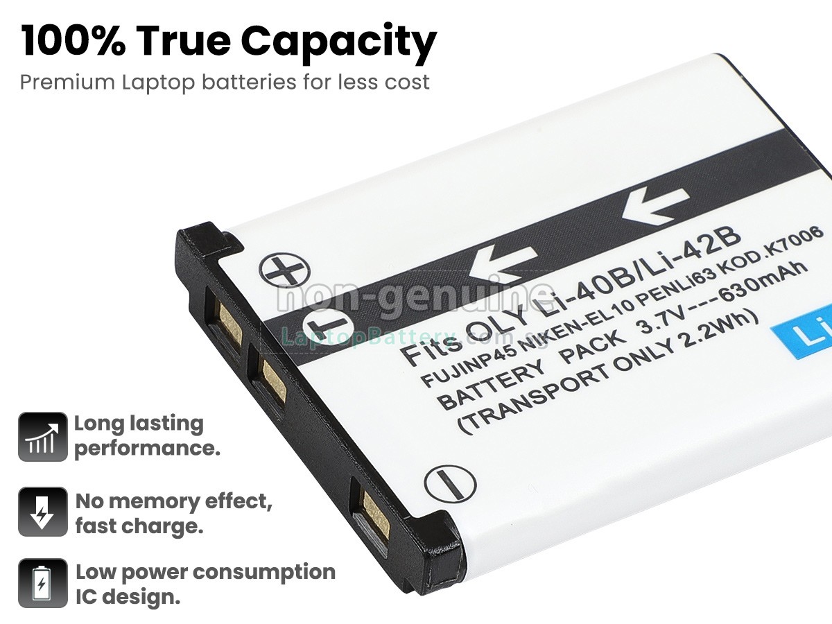 replacement Nikon COOLPIX S220 battery