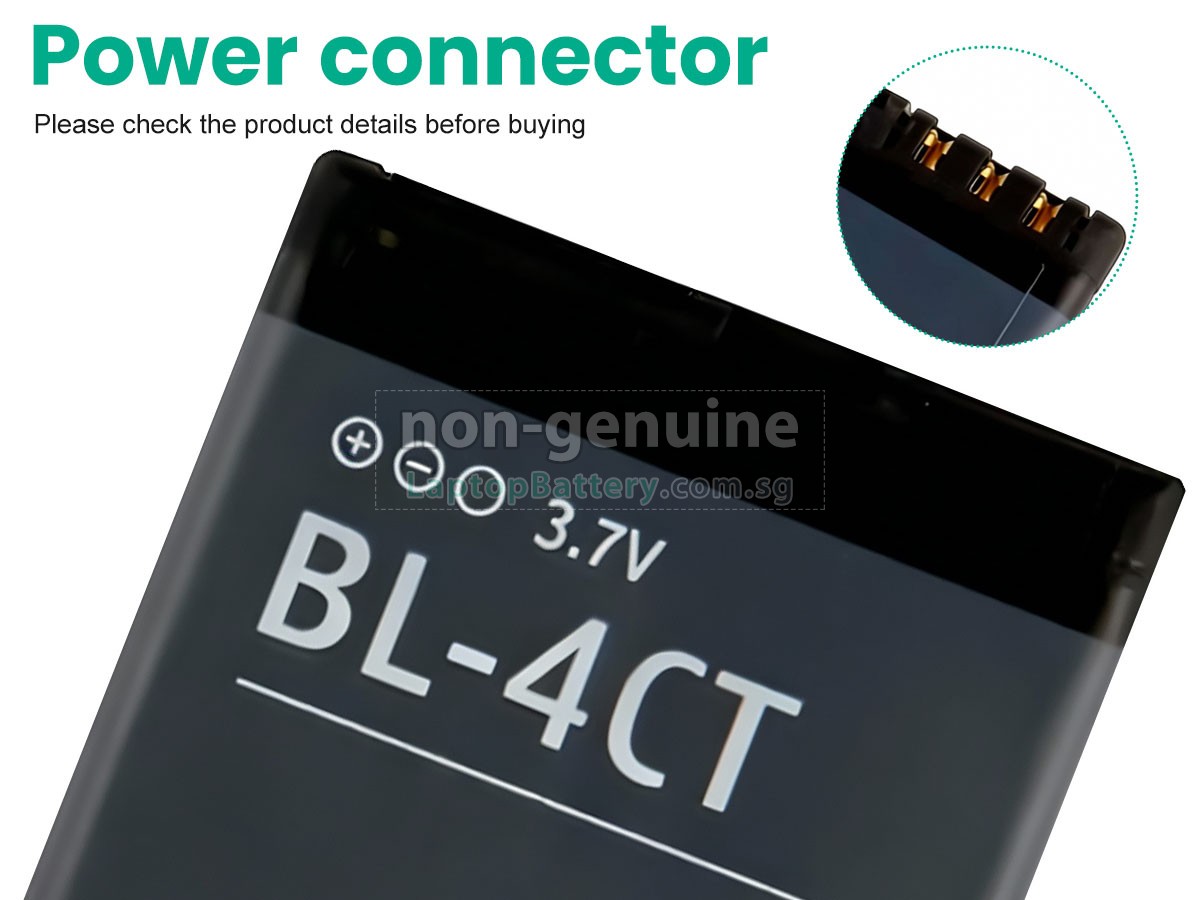 replacement Nokia 2720 FOLD battery