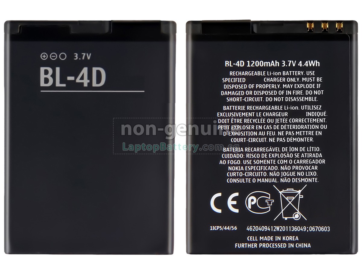 replacement Nokia 702T battery