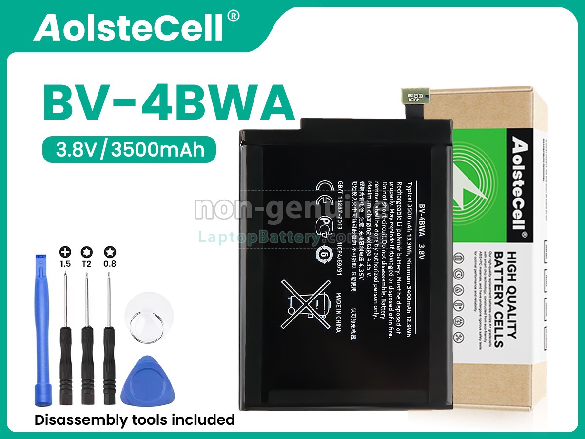 replacement Nokia BV-4BWA battery
