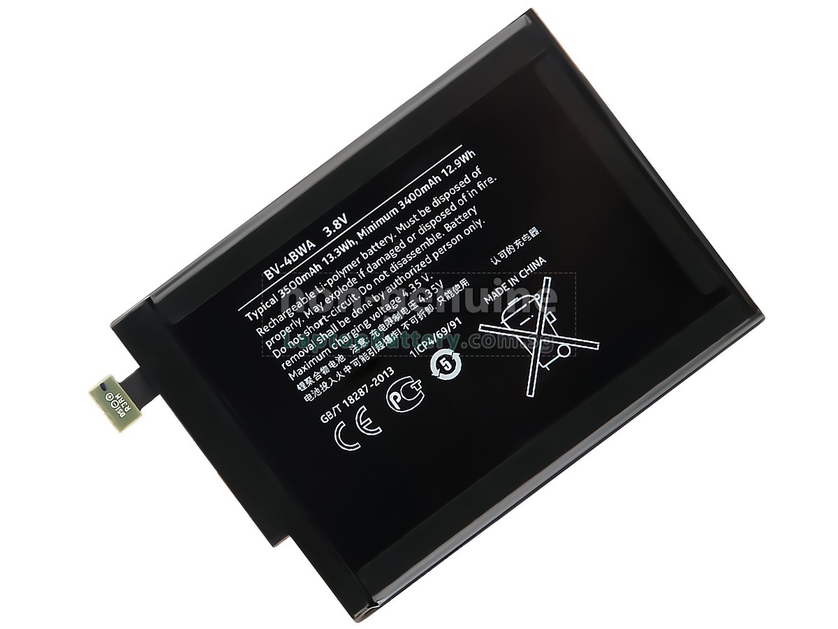 replacement Nokia BV-4BWA battery