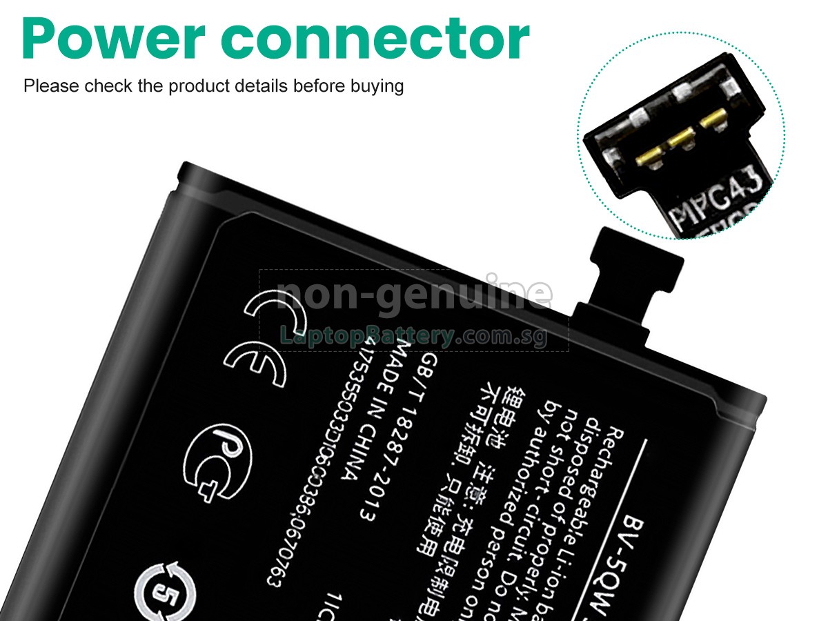 replacement Nokia LUMIA 929 battery