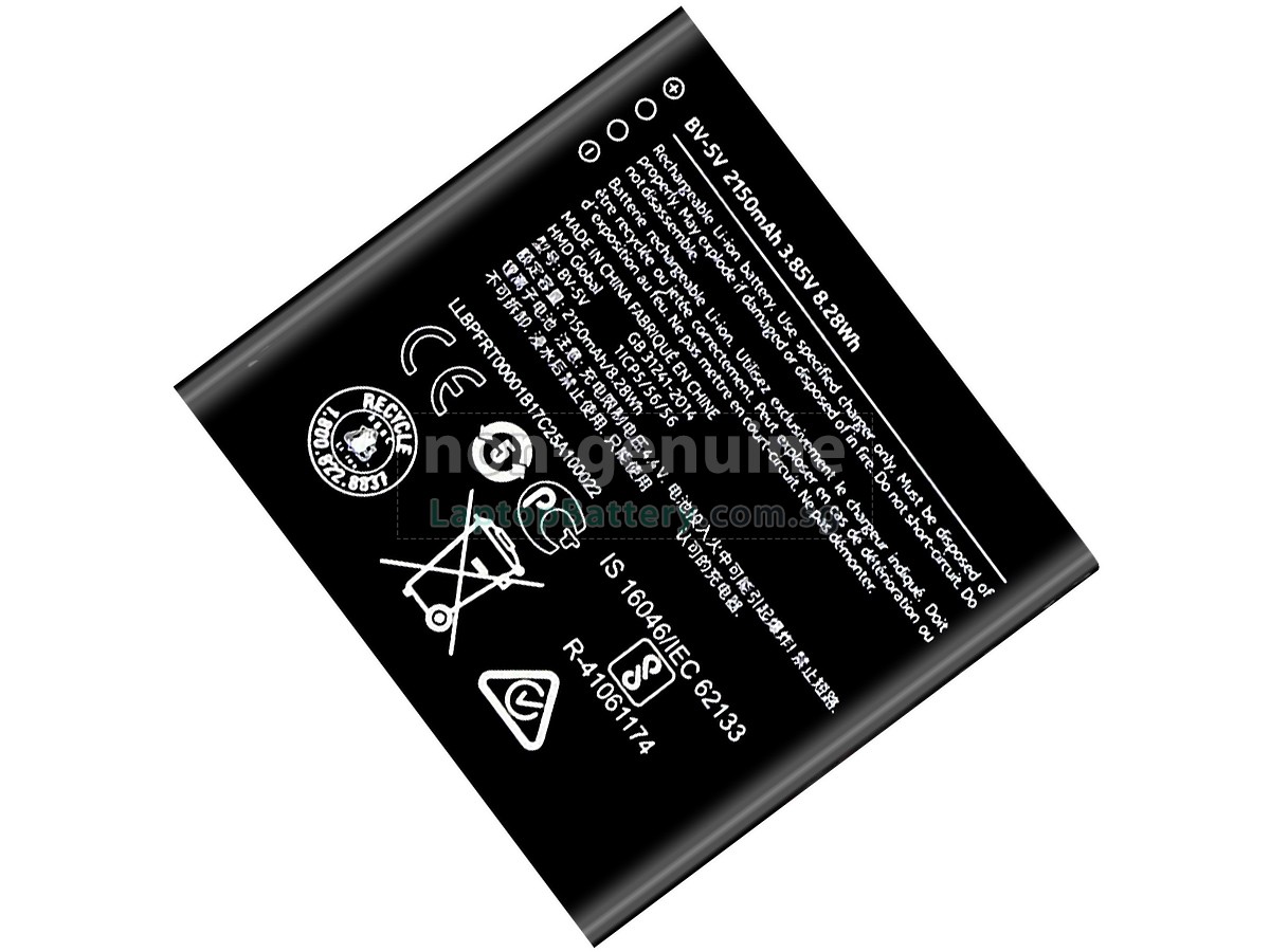 replacement Nokia 1 battery