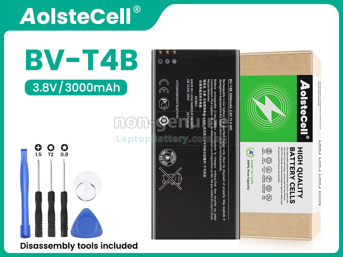 replacement Nokia BV-T4B battery