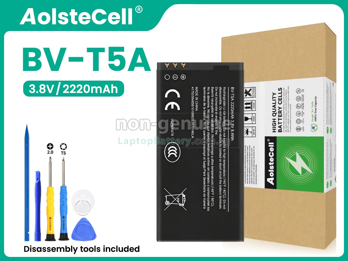 replacement Nokia BL-T5A battery