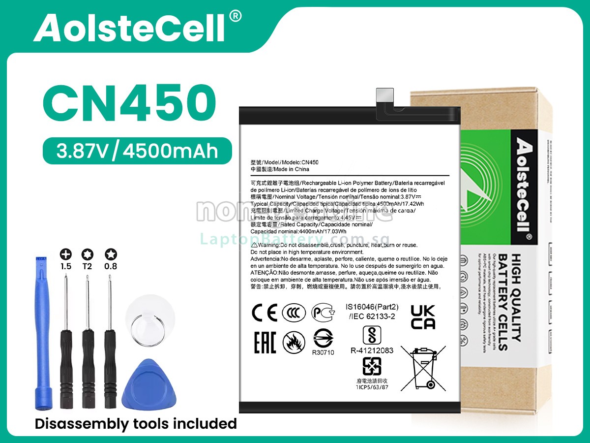 replacement Nokia CN450 battery
