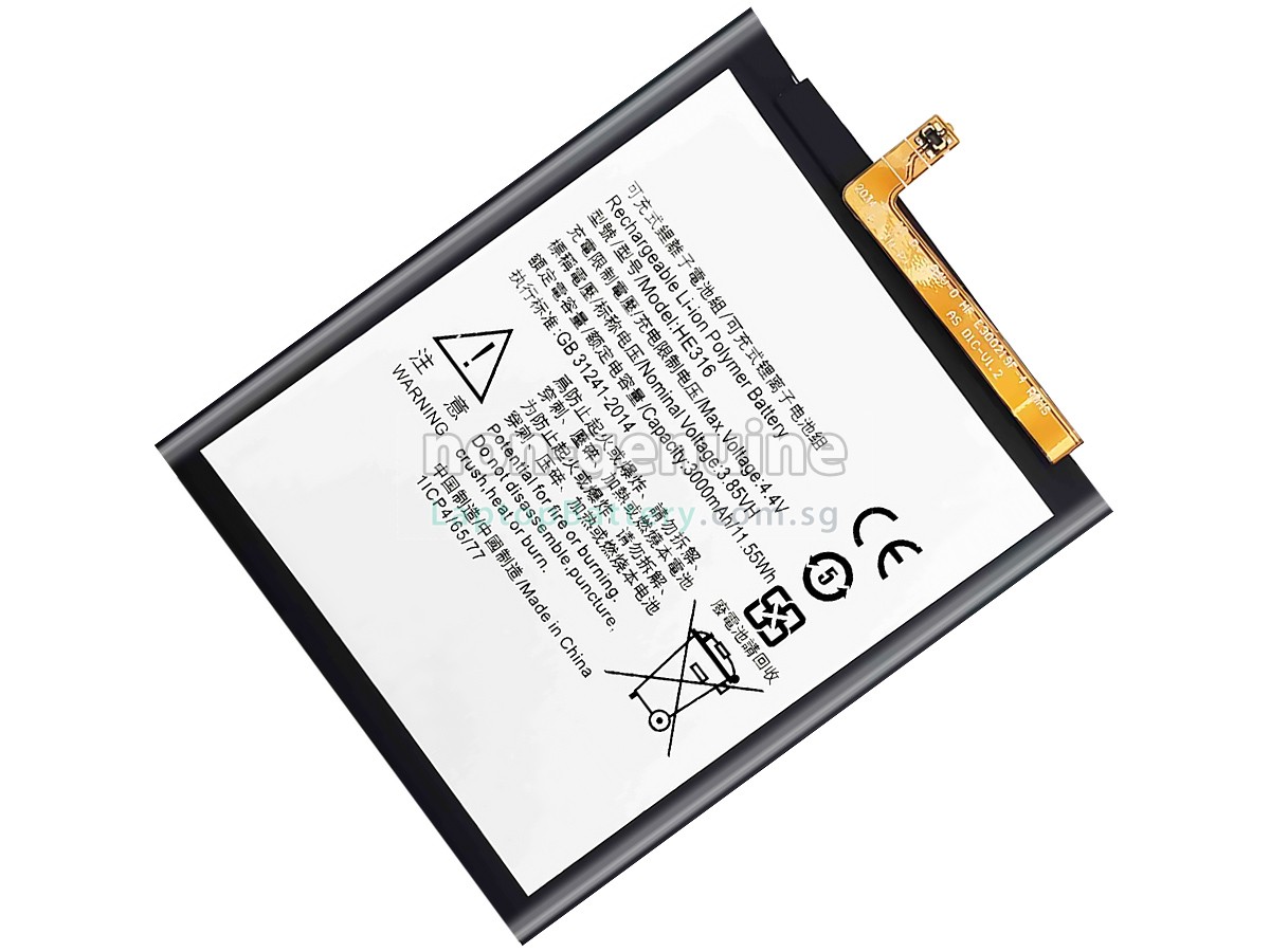 replacement Nokia 6 battery