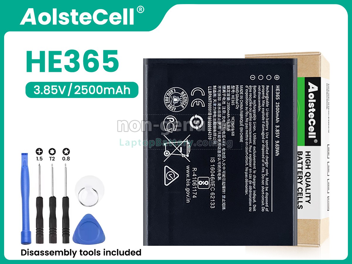 replacement Nokia 1 PLUS battery