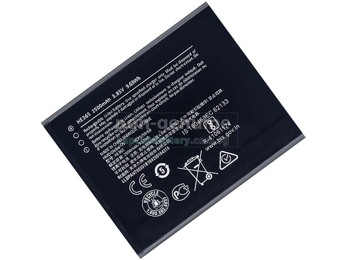 replacement Nokia 1 PLUS battery