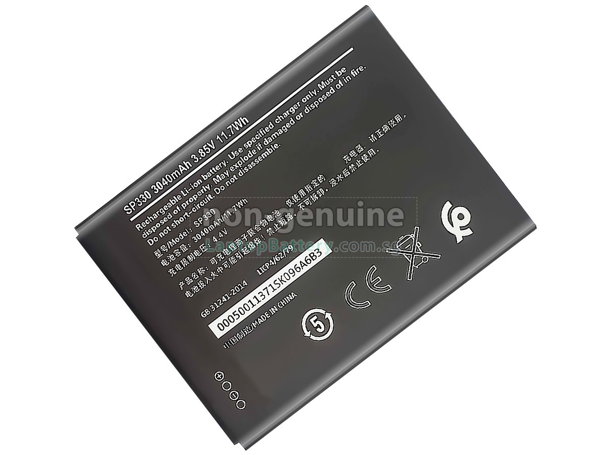 replacement Nokia SP330 battery