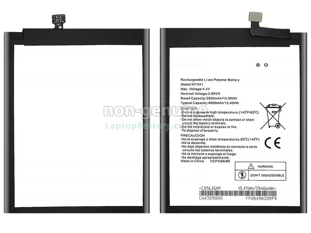 replacement Nokia WT241 battery