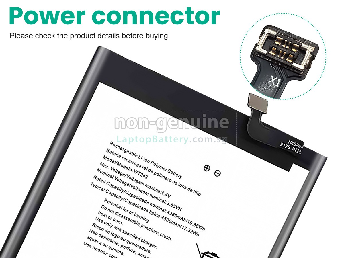 replacement Nokia 6.3 battery