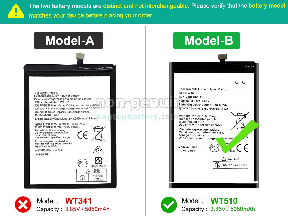 replacement Nokia C21 PLUS battery