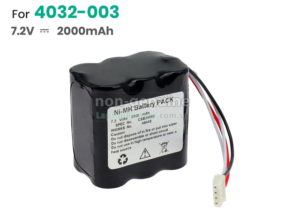 replacement NONIN PULSOXIMETER 7500 battery