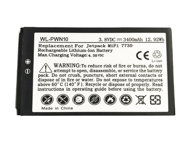 Battery for Novatel Jetpack MiFi 7730L