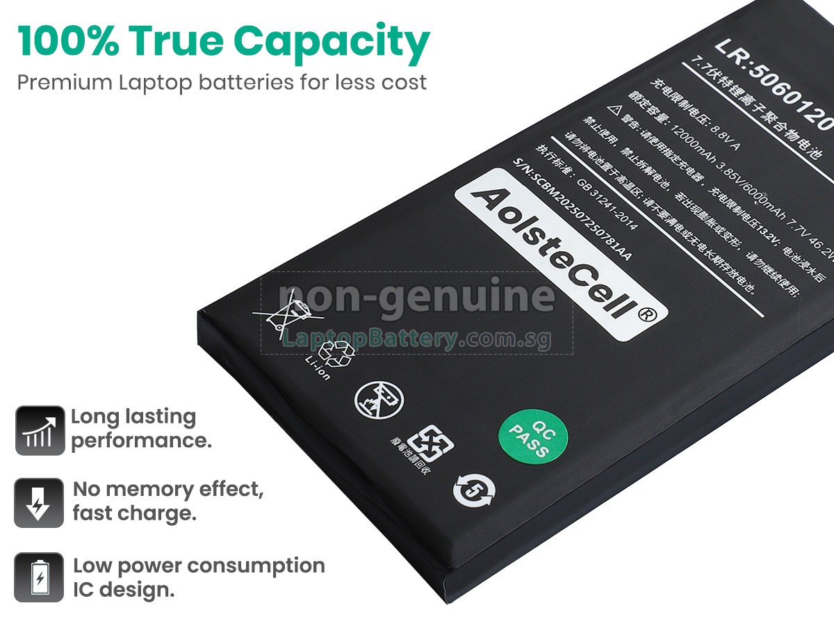 replacement One netbook 5060120 battery