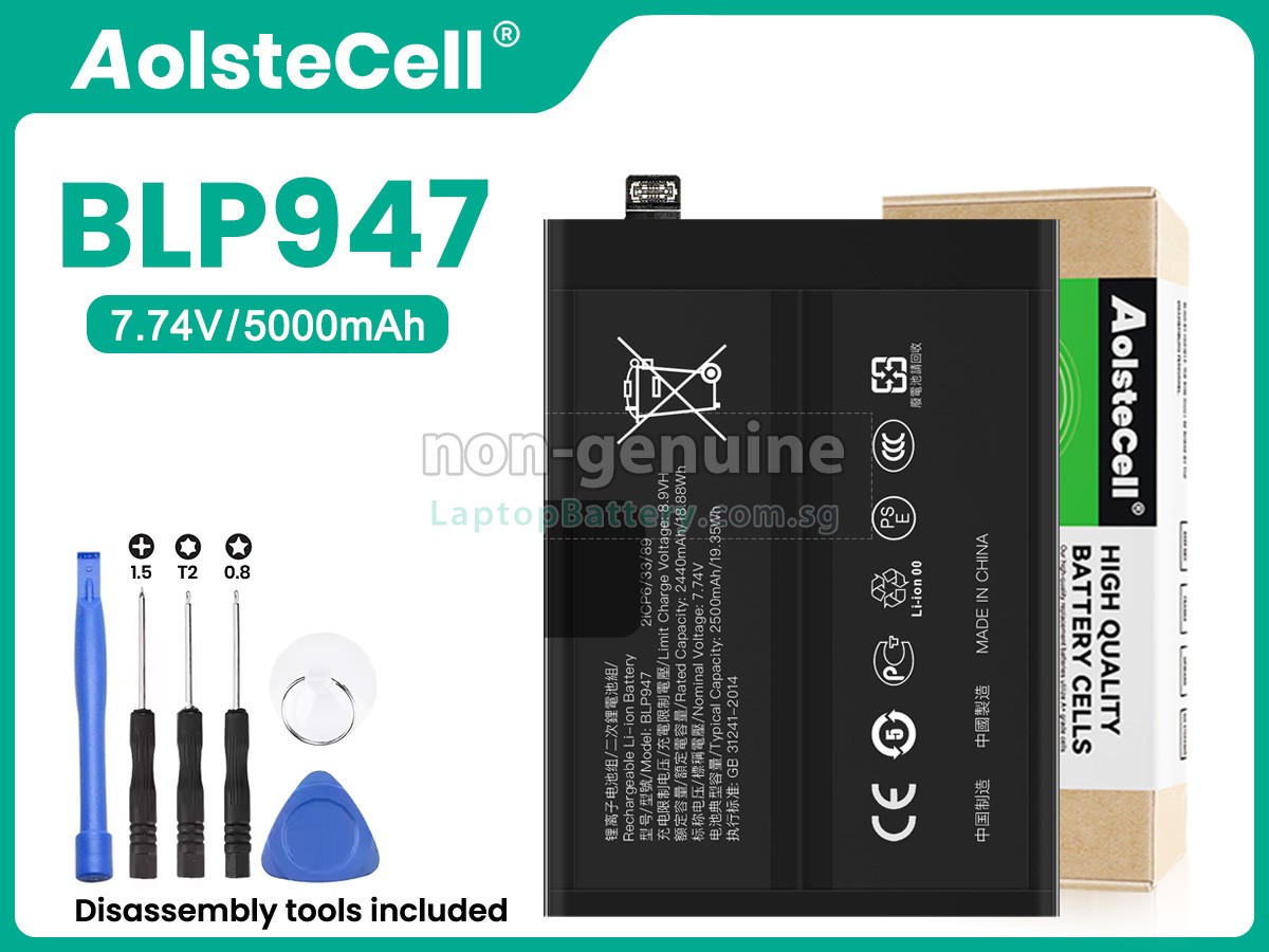 replacement Oppo BLP947 battery