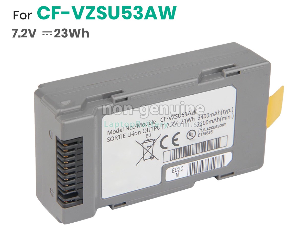 replacement Panasonic TOUGHBOOK CF-U1 battery