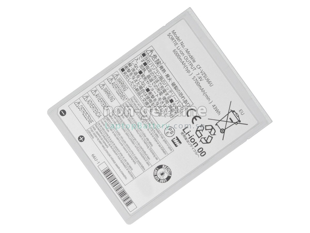 replacement Panasonic CF-C1ADAGZ6M battery