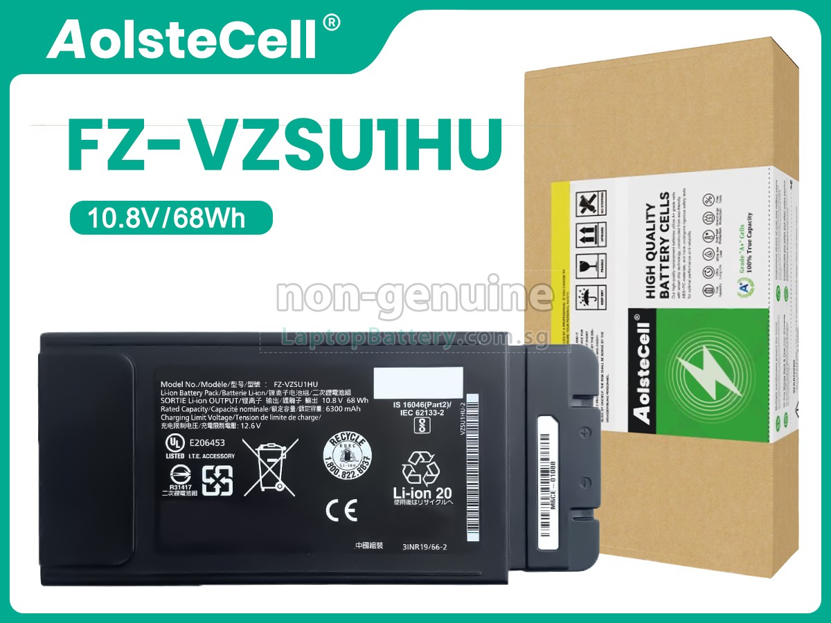 replacement Panasonic FZ-VZSU1HAU battery