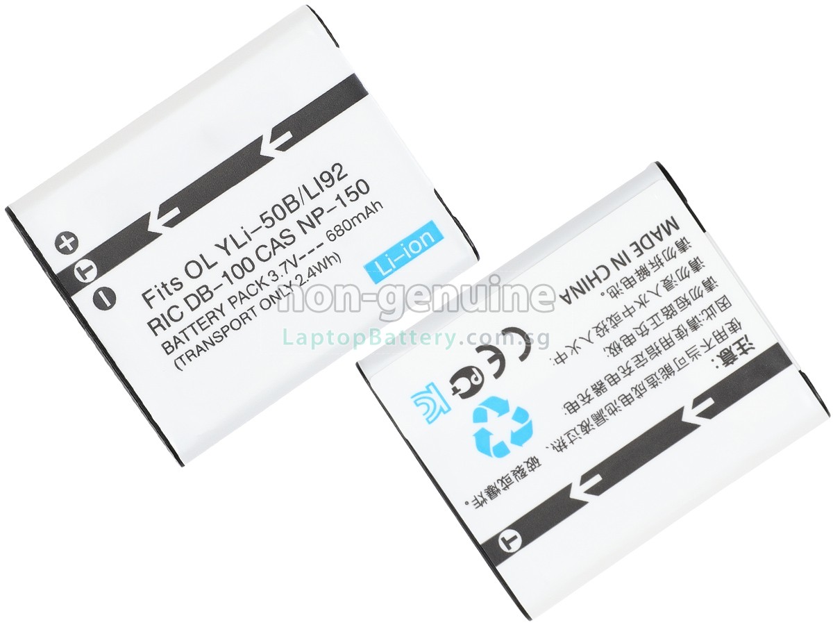replacement PENTAX D-LI92 battery