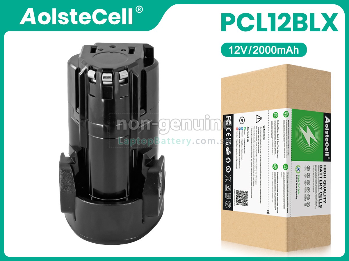 replacement Porter Cable 12V PCL12BLX battery