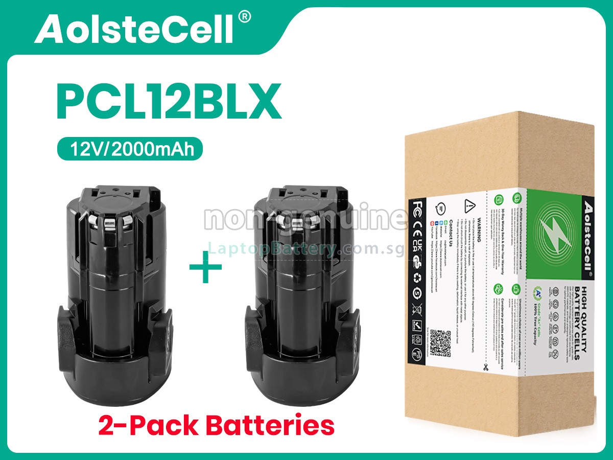 replacement Porter Cable 12V PCL12BLX battery