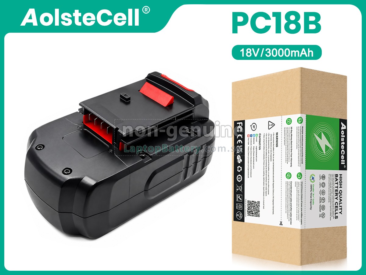 replacement Porter Cable PC18BI battery