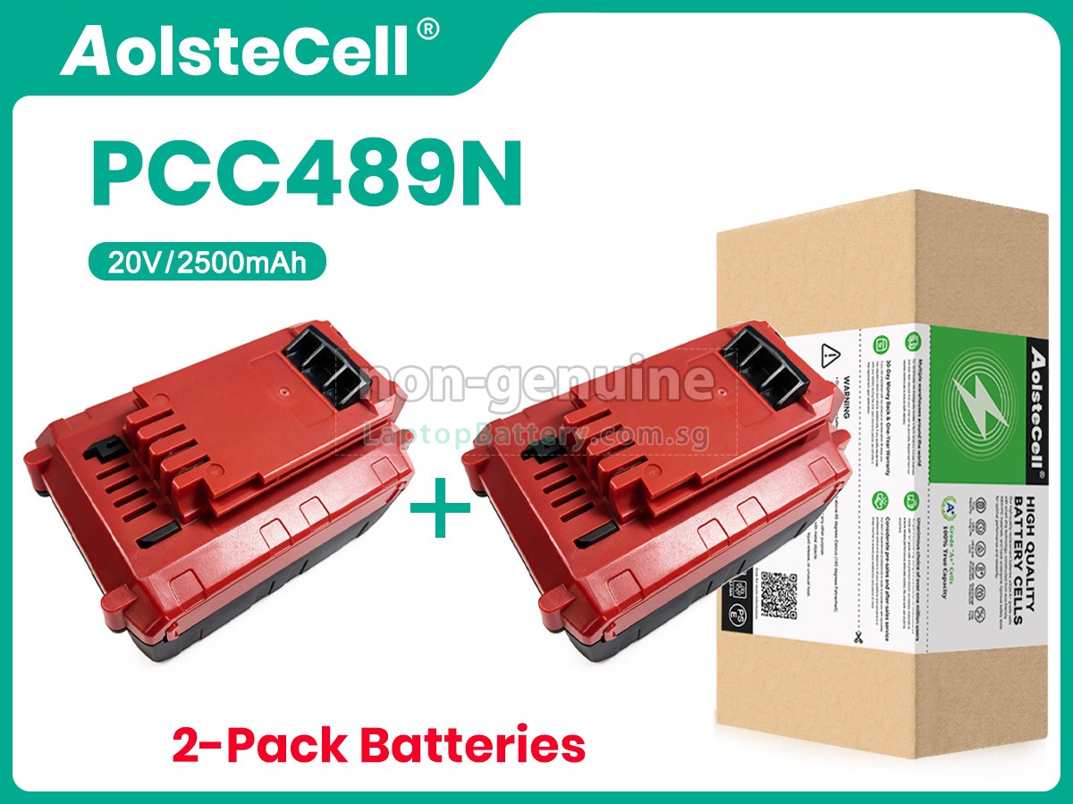 replacement Porter Cable 20V PCC489N battery