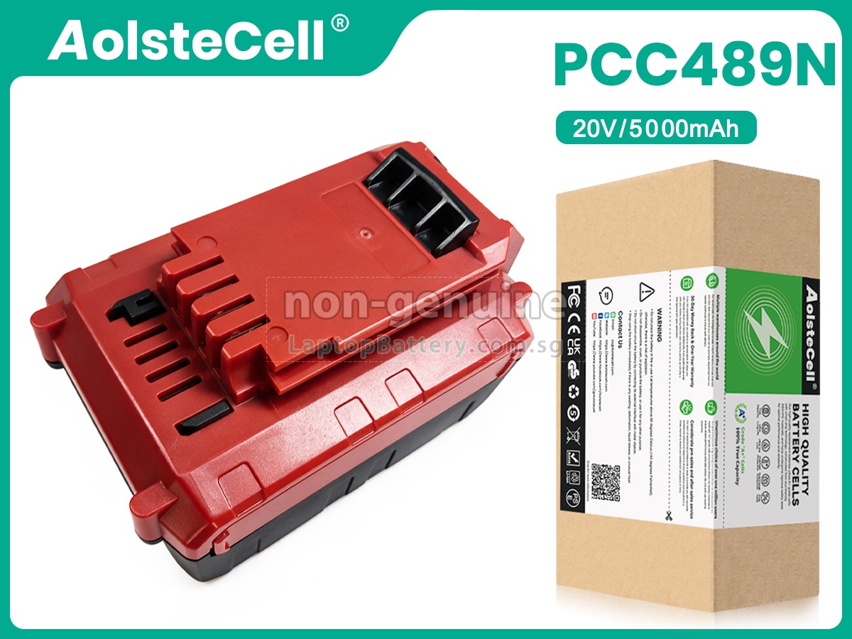 replacement Porter Cable 20V PCC489N battery
