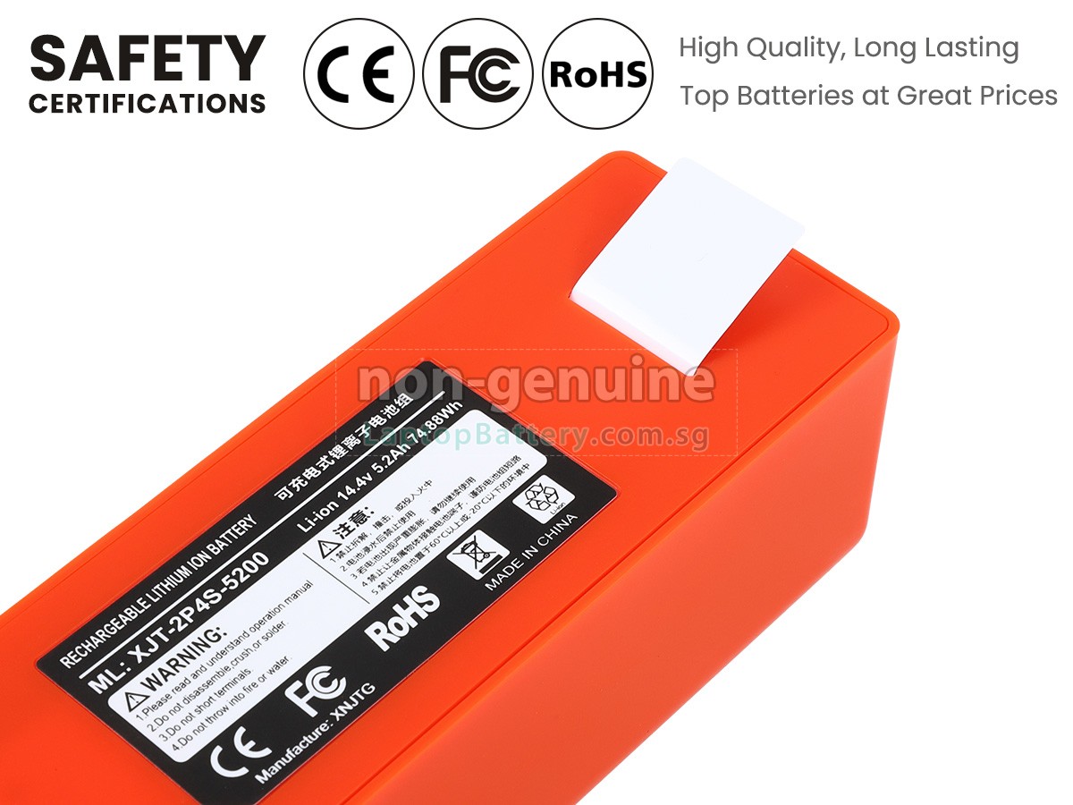 replacement Roborock Q7 MAX battery