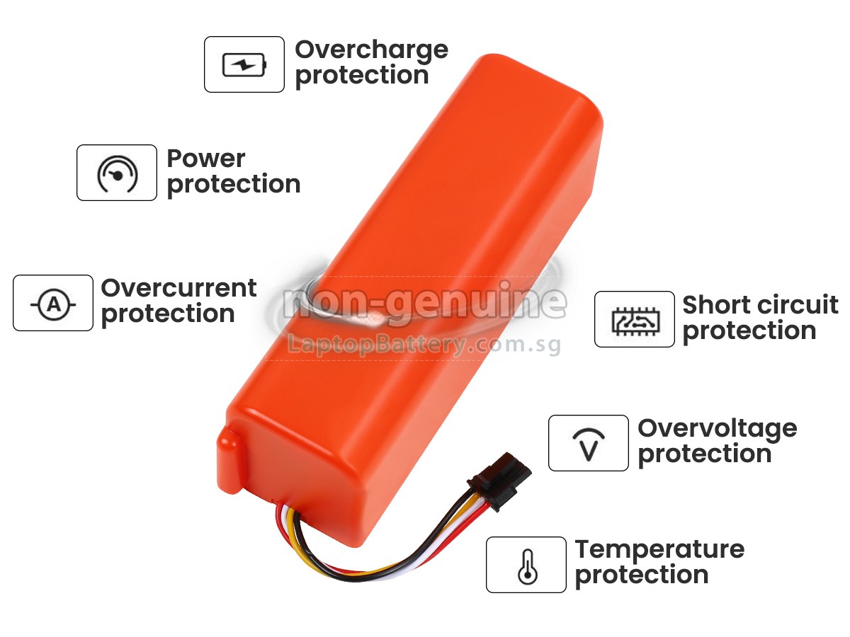 replacement Roborock Q7 MAX battery