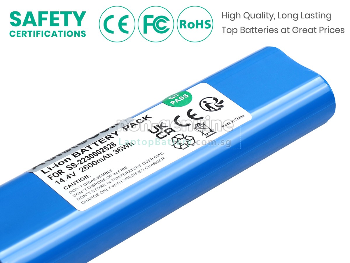 replacement Rowenta SS-2230002529 battery