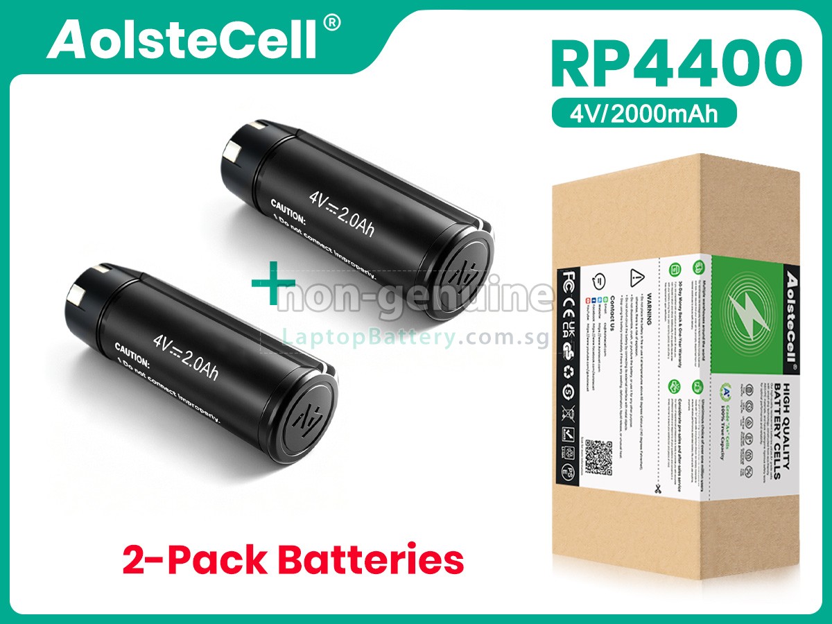 replacement Ryobi 4VAP4001 battery