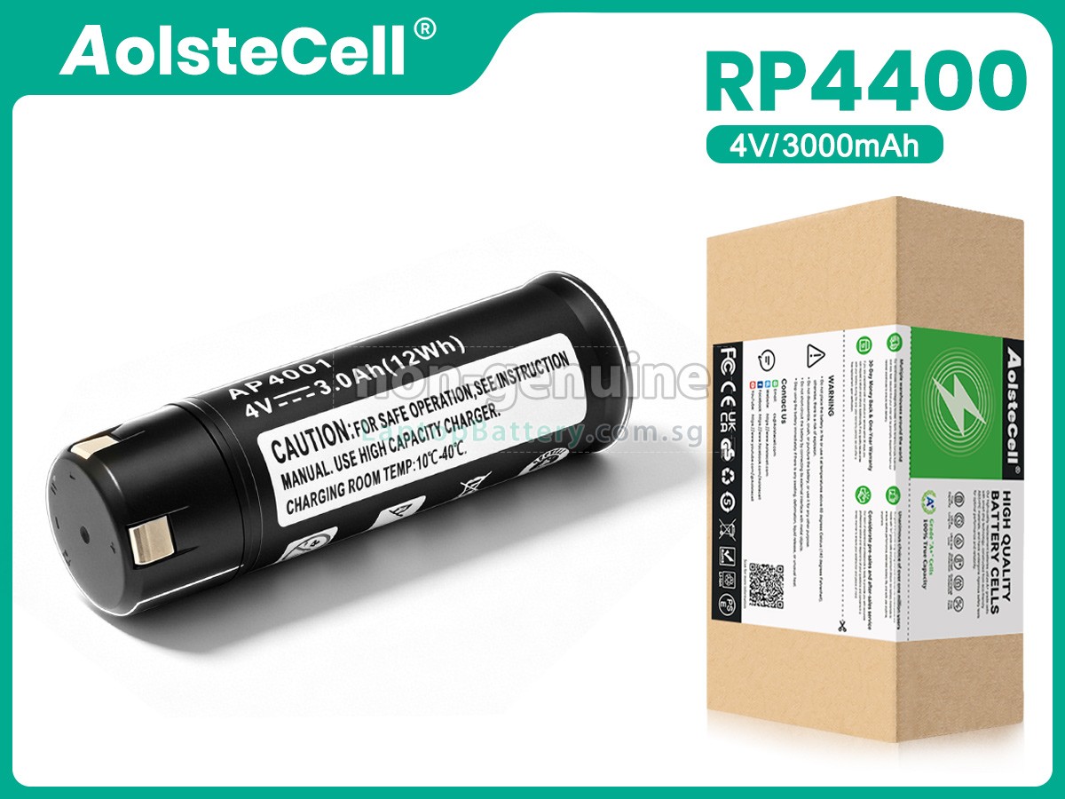 replacement Ryobi 4VAP4001 battery