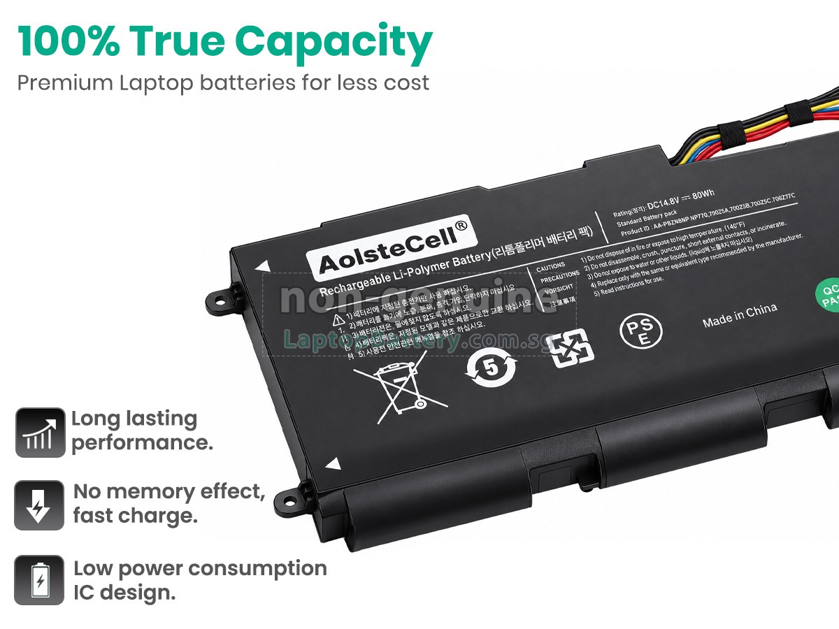 replacement Samsung NP700Z7C battery