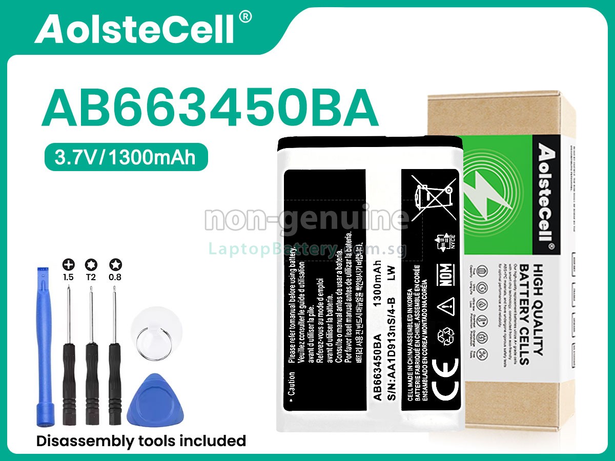 replacement Samsung RUGBY 4 battery