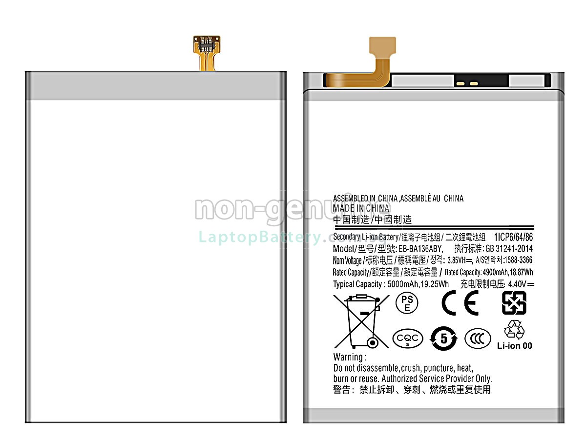 replacement Samsung GALAXY A13 5G battery