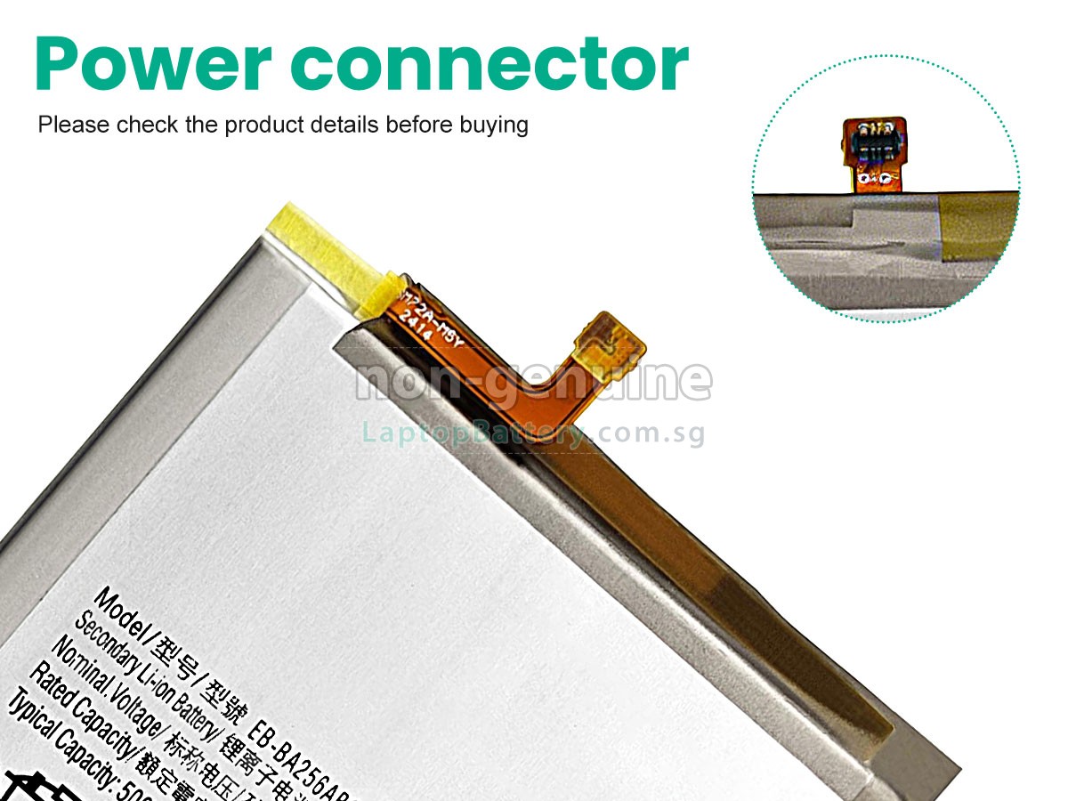 replacement Samsung GALAXY A25 5G battery