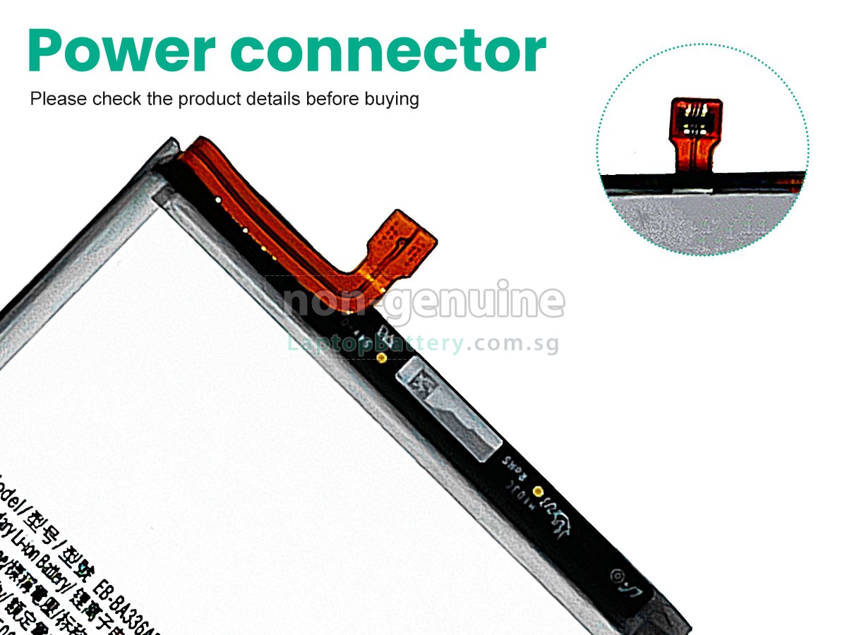 replacement Samsung GALAXY A53 SM-A536E/DS battery