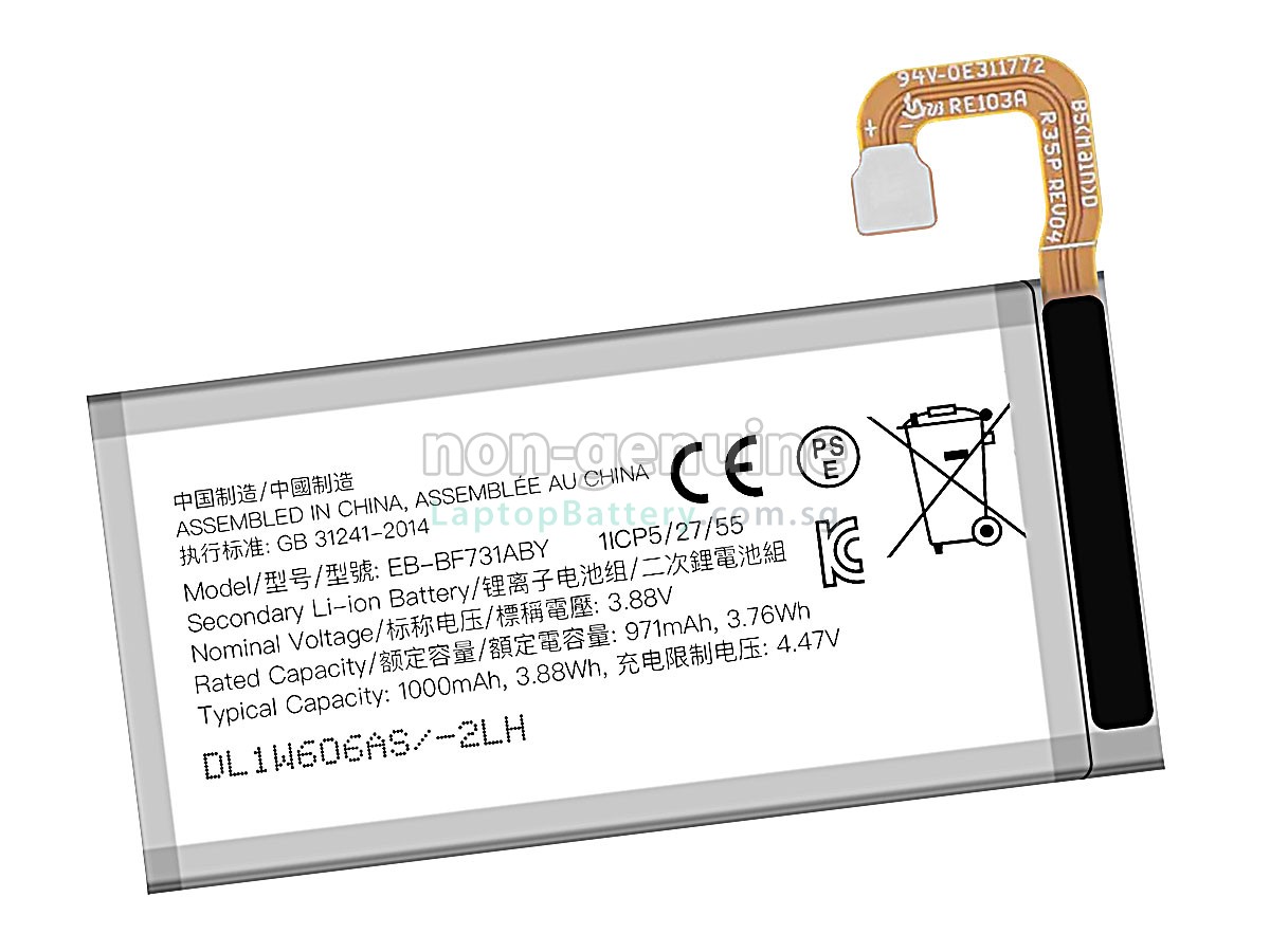replacement Samsung EB-BF731ABY battery