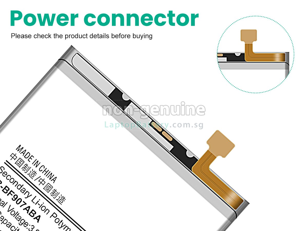 replacement Samsung EB-BF907ABA battery