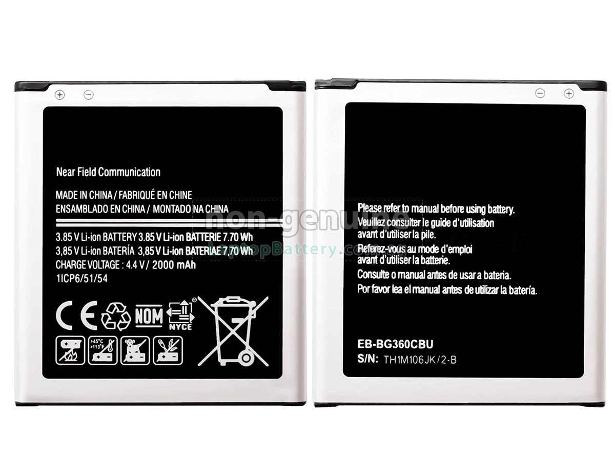 replacement Samsung SM-J200GU battery