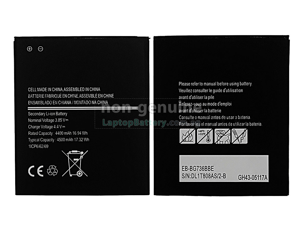 replacement Samsung SM-G736B battery